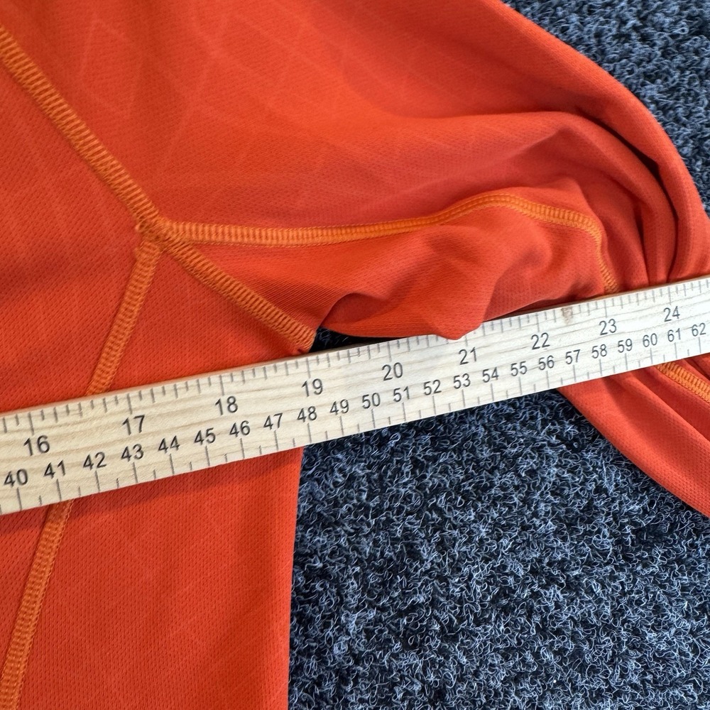 Mountain Hard Wear‎ Women's Long Sleeve 1/4 Zip Fleece Pullover Medium Orange - Picture 6 of 7